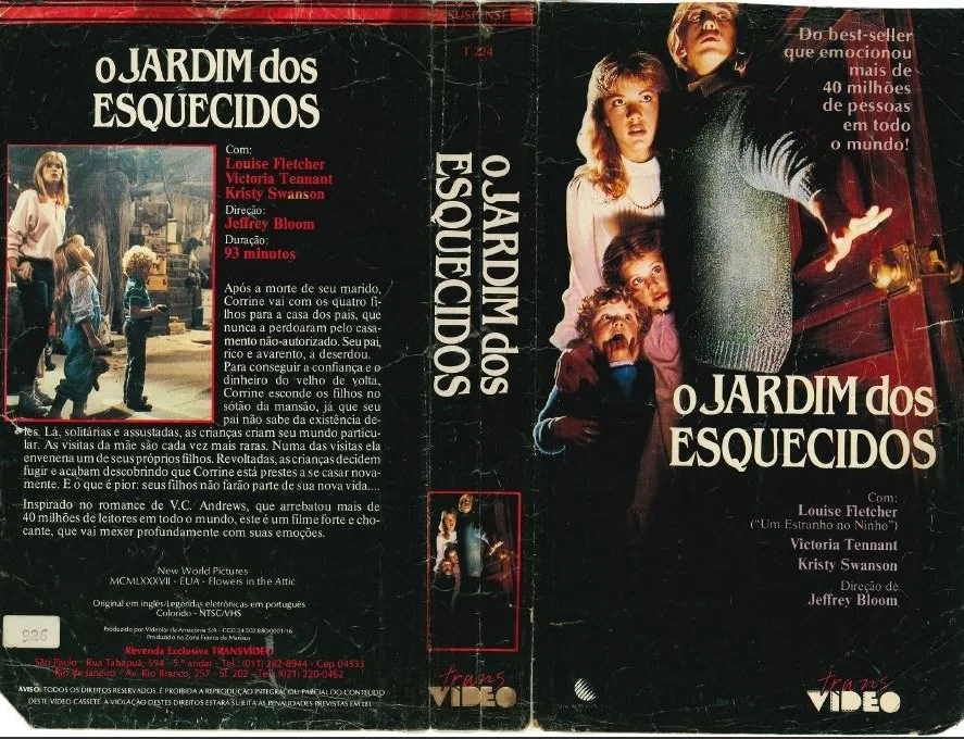 Capa do VHS do filme de 1987 (imagem retirada do site: www.devotudoaocinema.com.br)
